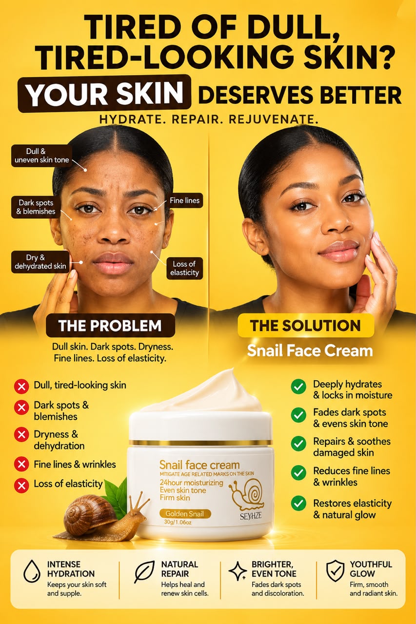 Snail face cream